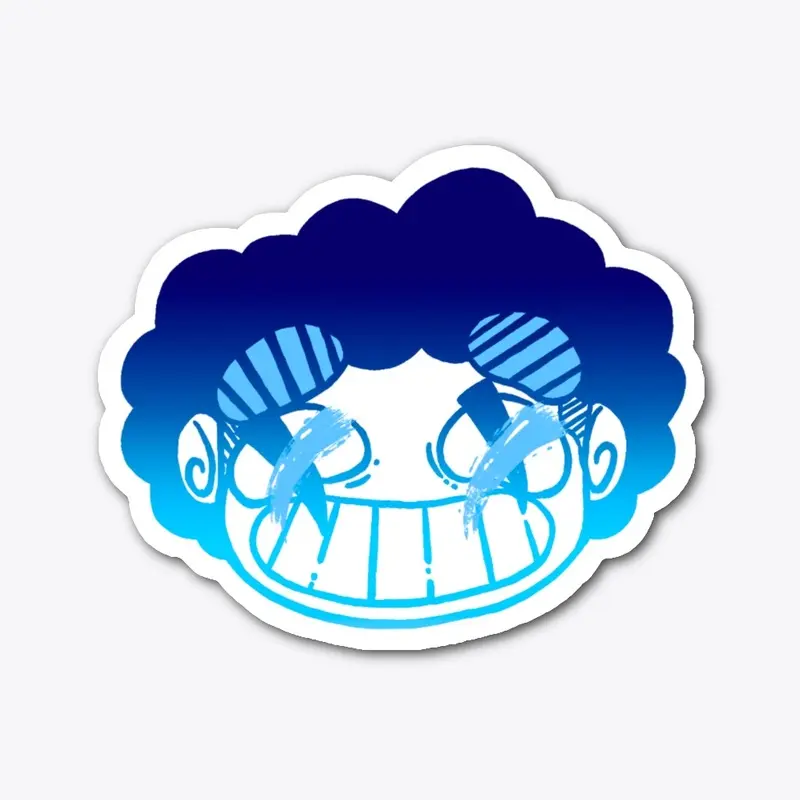 BLU BOI Sticker